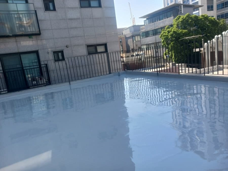 서울 성동구 상가건물 시트방수 공사 사진 2